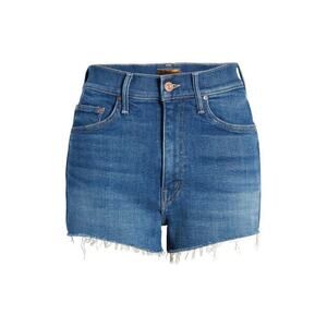 MOTHER Easy Does It Denim Shorts Size 26 $198